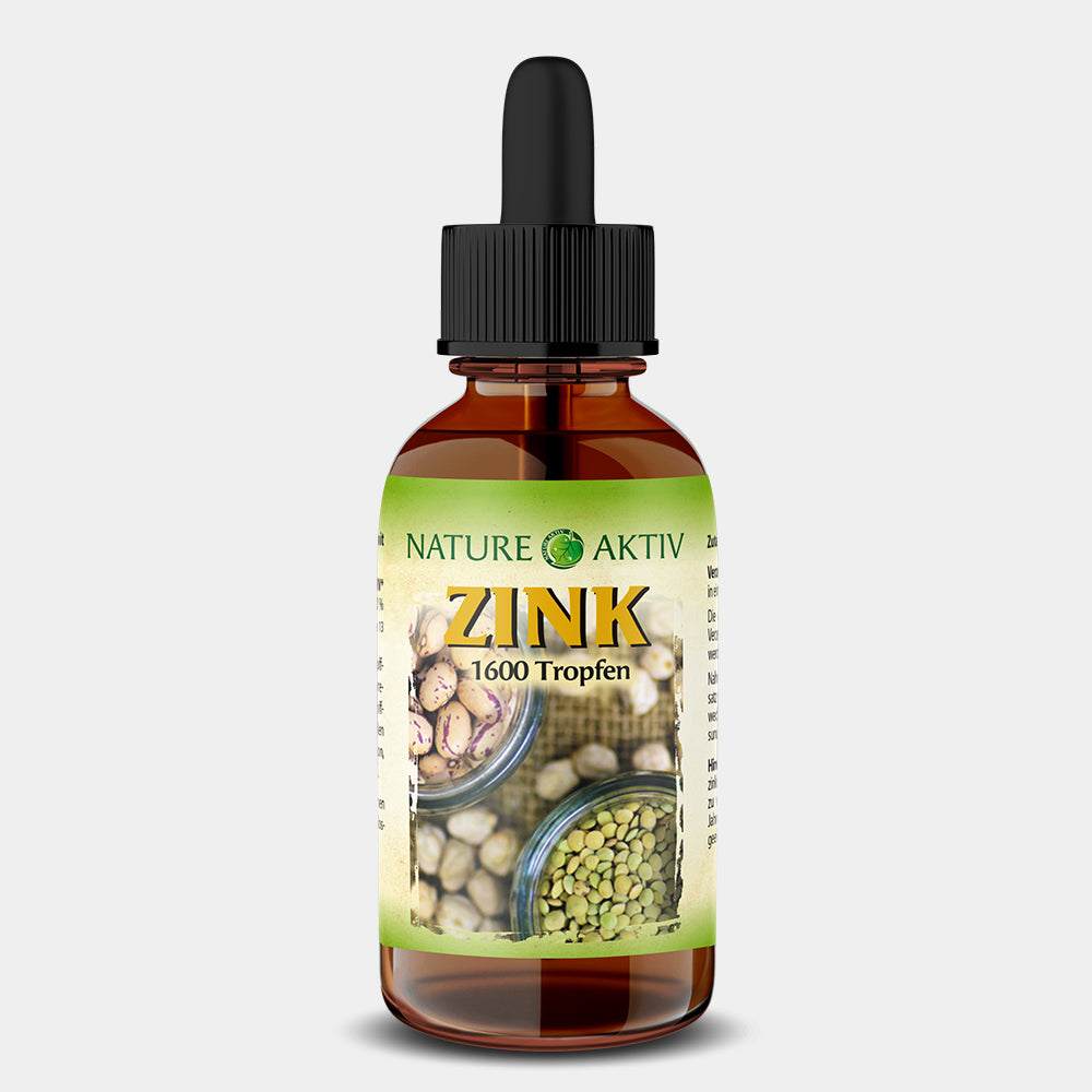 Nature Aktiv Zink Tropfen – 1 Flasche mit 50 ml
